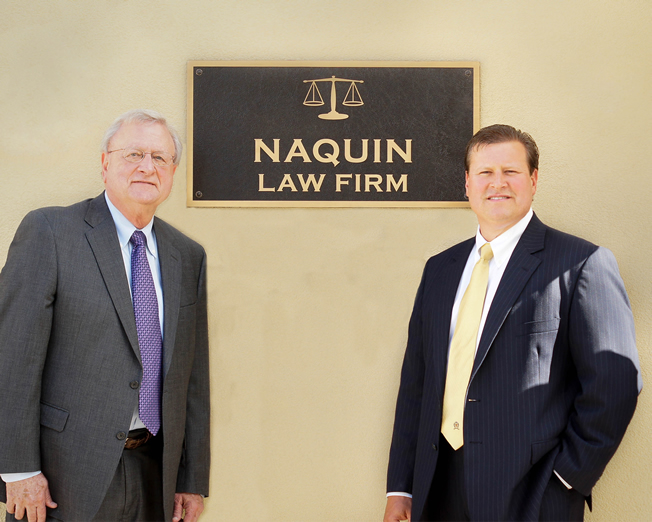 Naquin Law Firm Brad Naquin Walter Butch Naquin Personal Injury Law and Criminal Law Thibodaux Louisiana